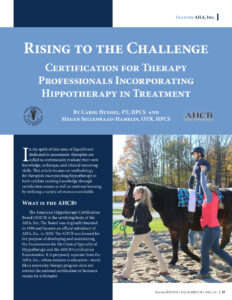 Article: Rising to the Challenge. Link opens a .pdf in a new window.